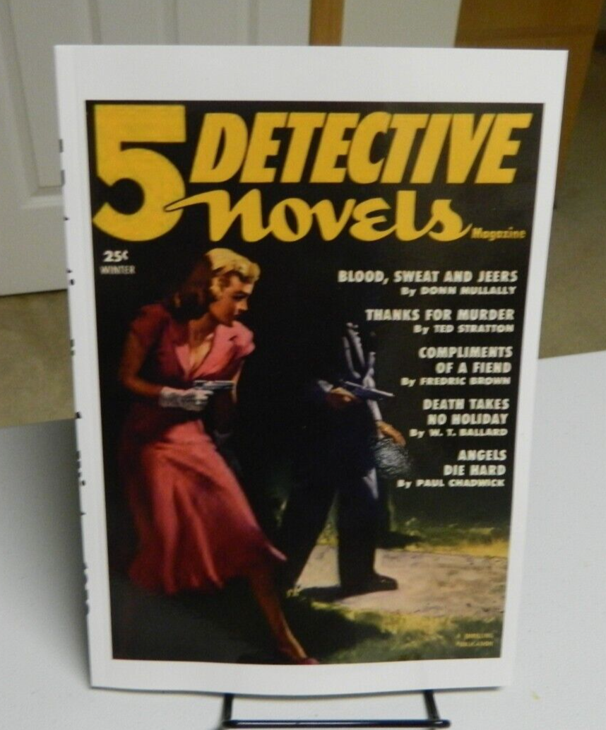 5 Detective Novels Winter 1952
