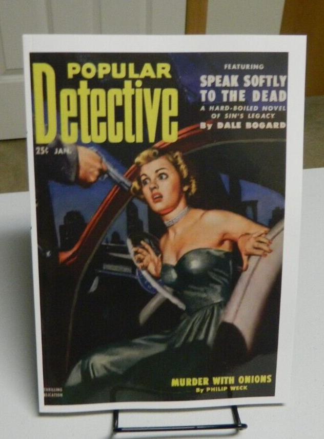Popular Detective January 1952 pulp reprint