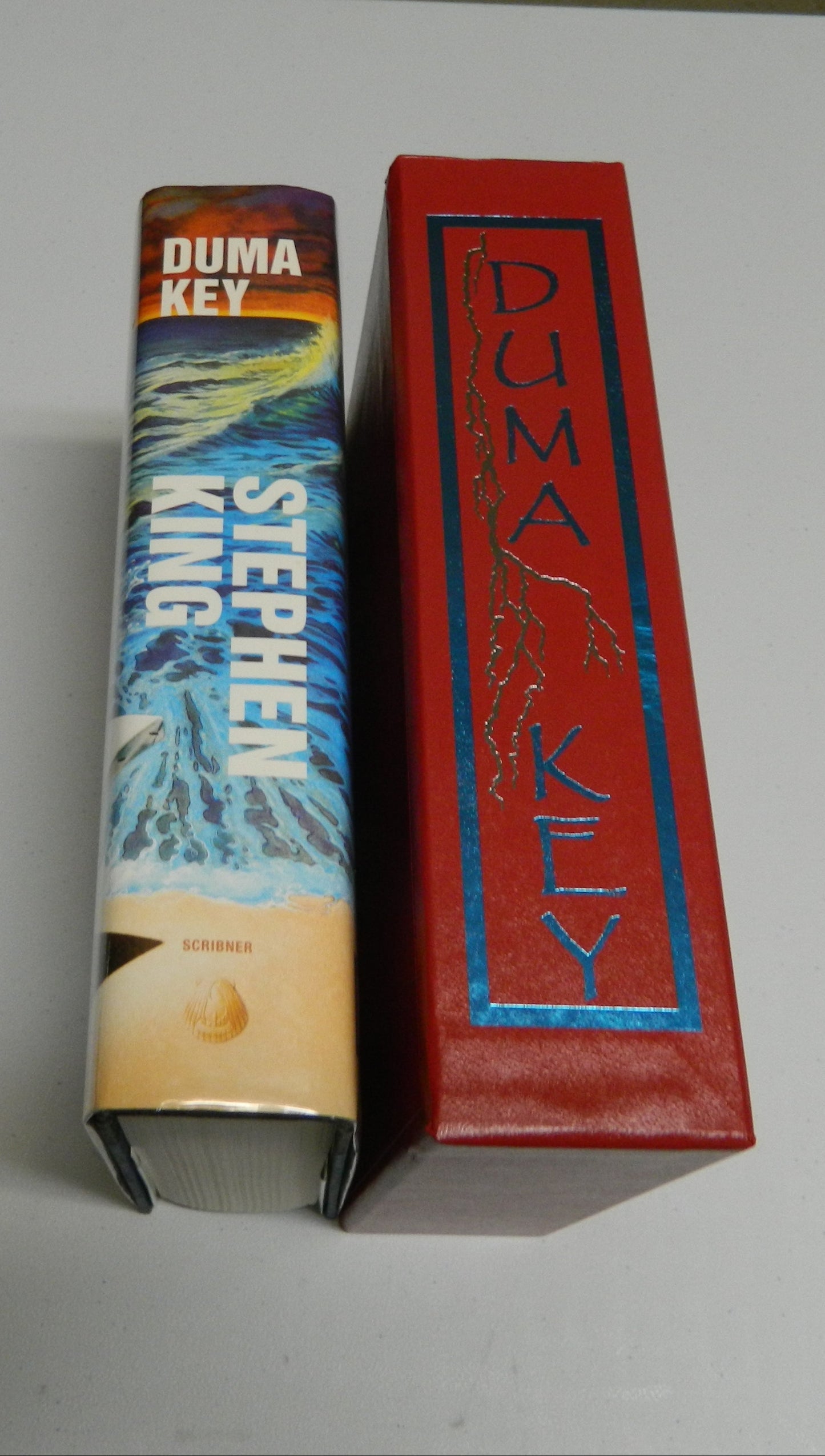 Signed & Remarqued Duma Key by Stephen King in slipcase Glenn Chadbourne