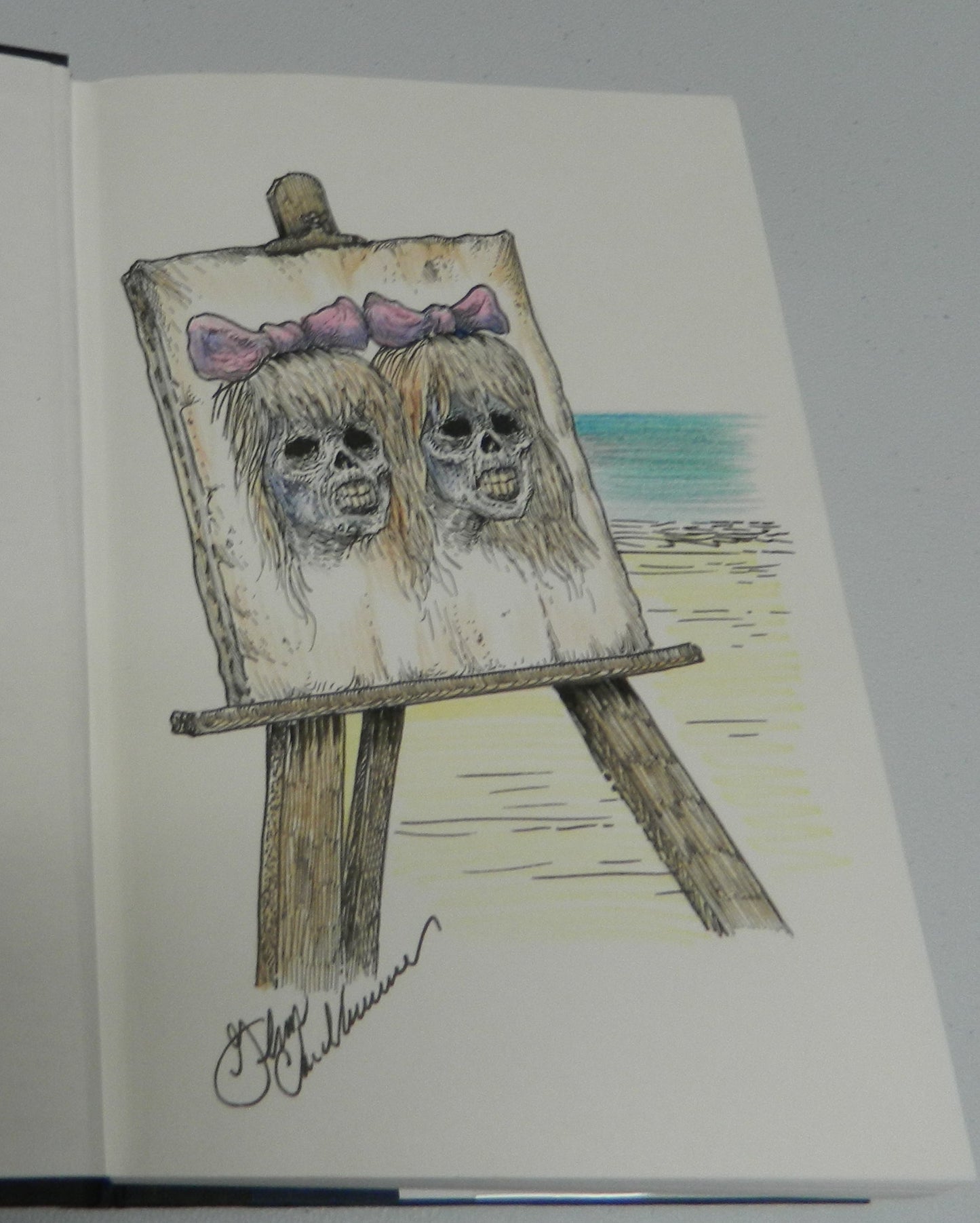 Signed & Remarqued Duma Key by Stephen King in slipcase Glenn Chadbourne
