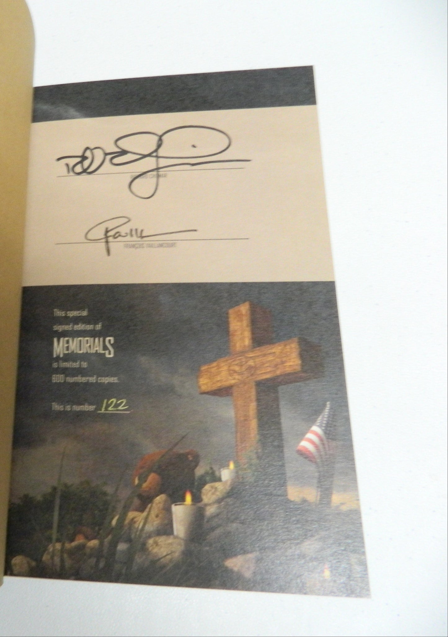 Signed/Limited Memorials by Richard Chizmar Lividian numbered slipcase