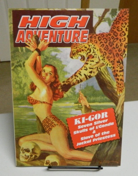 Ki-Gor The Jungle Lord High Adventure #119 Jungle Stories pulp reprint replica
