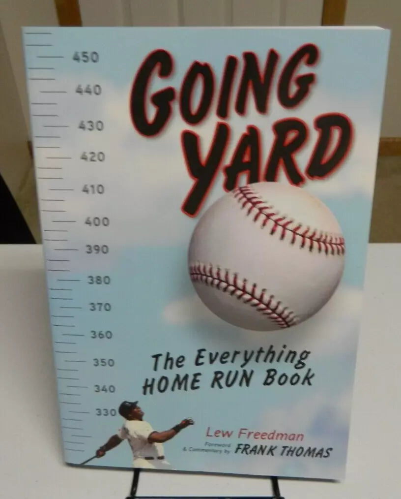 Signed Autographed by Frank Thomas & Lew Freedman Going Yard (2011 trade PB)