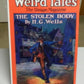 Weird Tales November 1925 issue pulp replica Arthur J. Burks Poe H.G. Wells