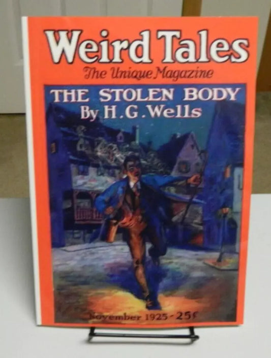 Weird Tales November 1925 issue pulp replica Arthur J. Burks Poe H.G. Wells