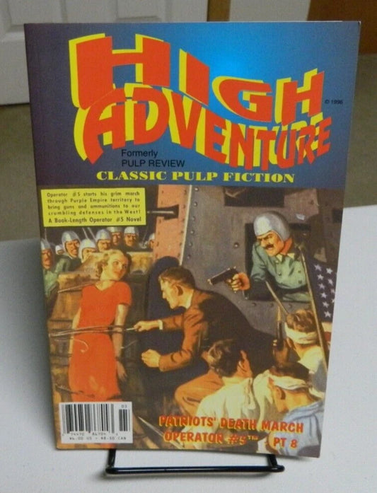 Operator #5 Patriots Death March by Curtis Steele Emile Tepperman High Adventure