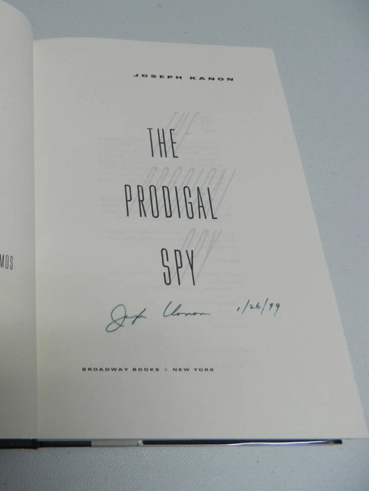 SIGNED Prodigal Spy by Joseph Kanon (1998, Hardcover)